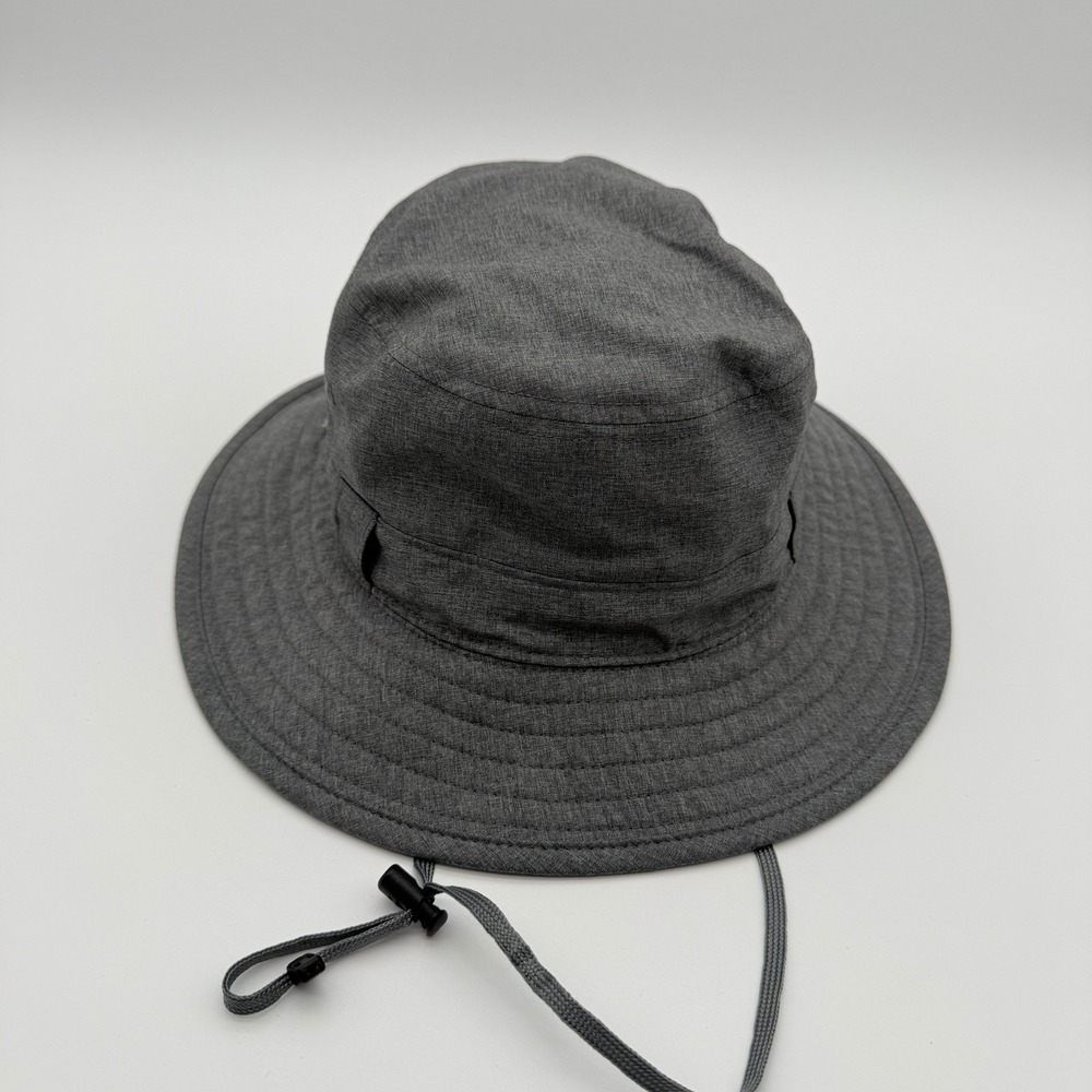 Solar Escape Hat Boonie Unisex One Size Gray Adjustable Strap Hiking Outdoor EUC